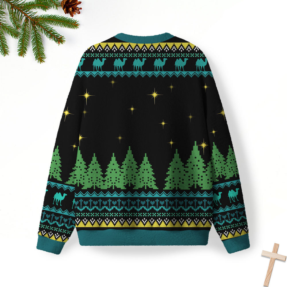 Wise Men Still Seek Him Today Christian Lightweight Sweater