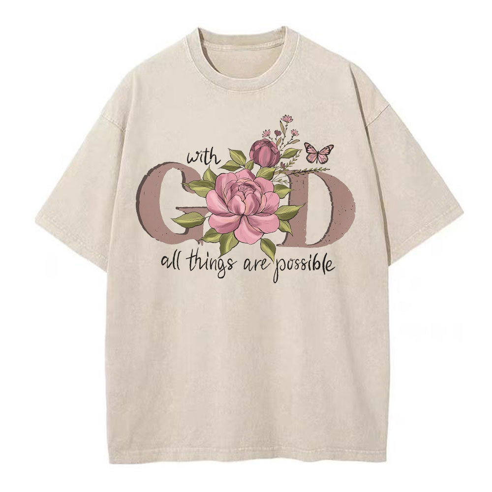 Vintage Washed Christian Sample T-Shirt Sale-GuidingCross