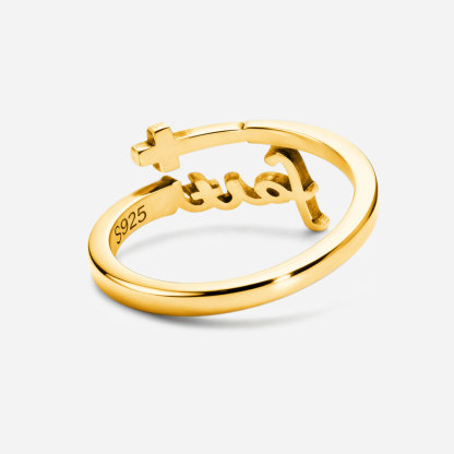 With God All Things Are Possible Christian 925 Sterling Silver Ring