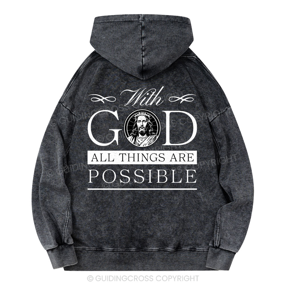 Transformed Christian Washed Hoodie Sale - GuidingCross