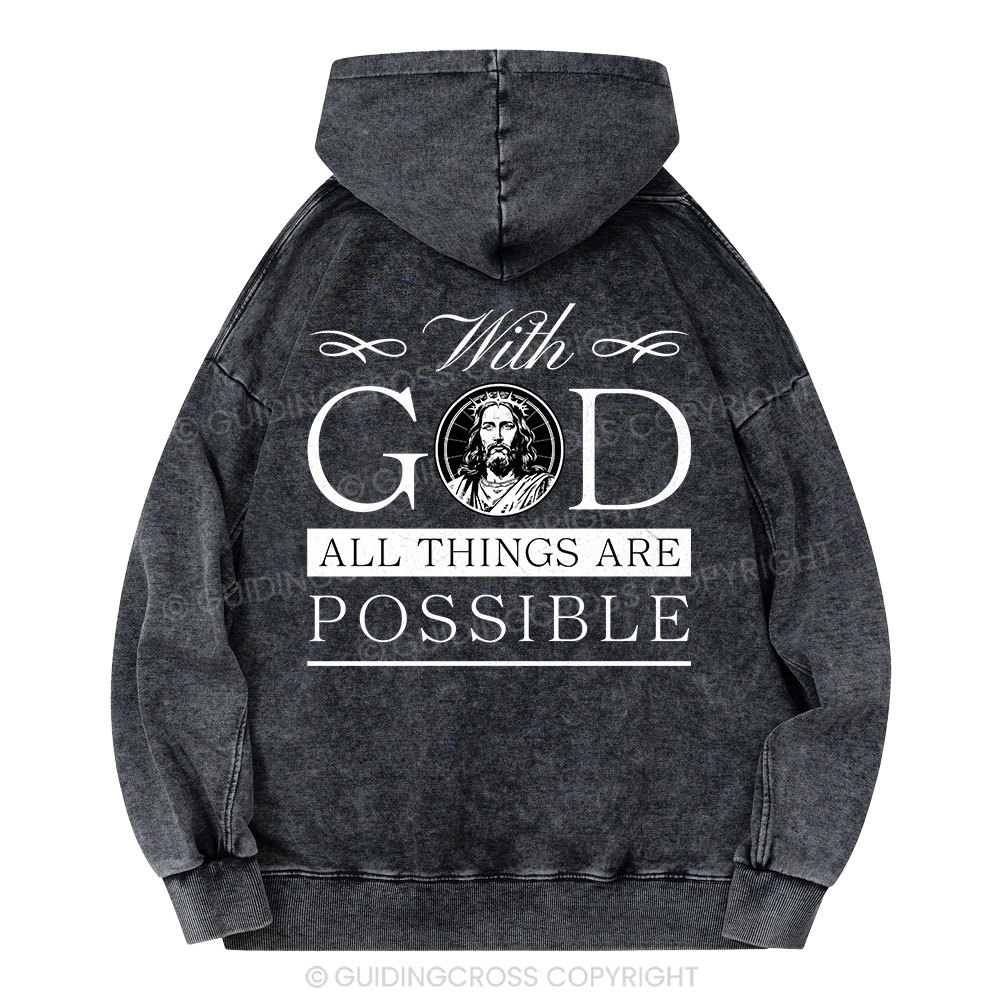 Transformed Christian Washed Hoodie Sale - GuidingCross