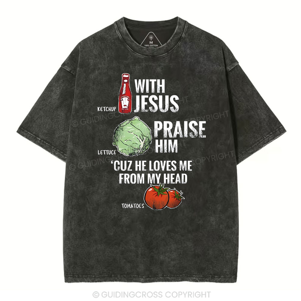 Sample Washed T-Shirt Sale - GuidingCross
