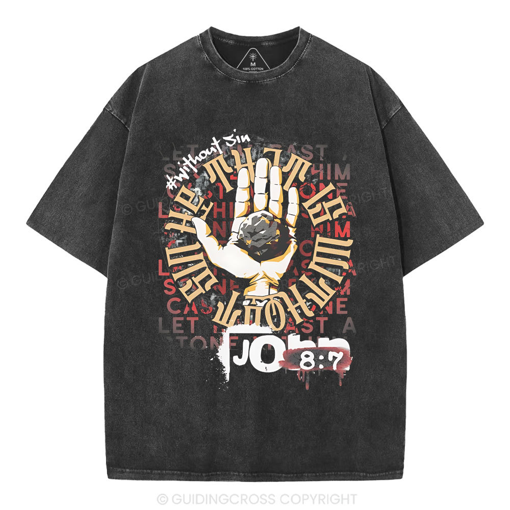 Without Sin Christian Washed T-Shirt