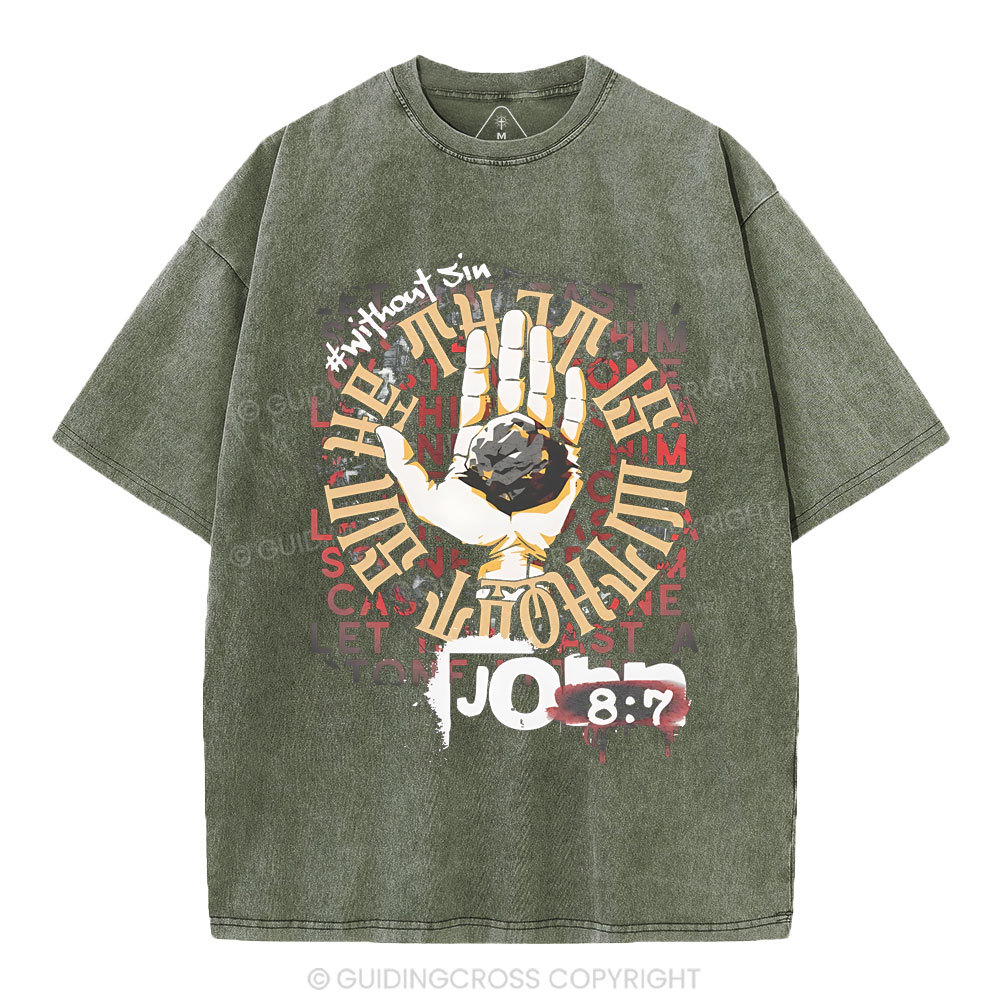 Without Sin Christian Washed T-Shirt