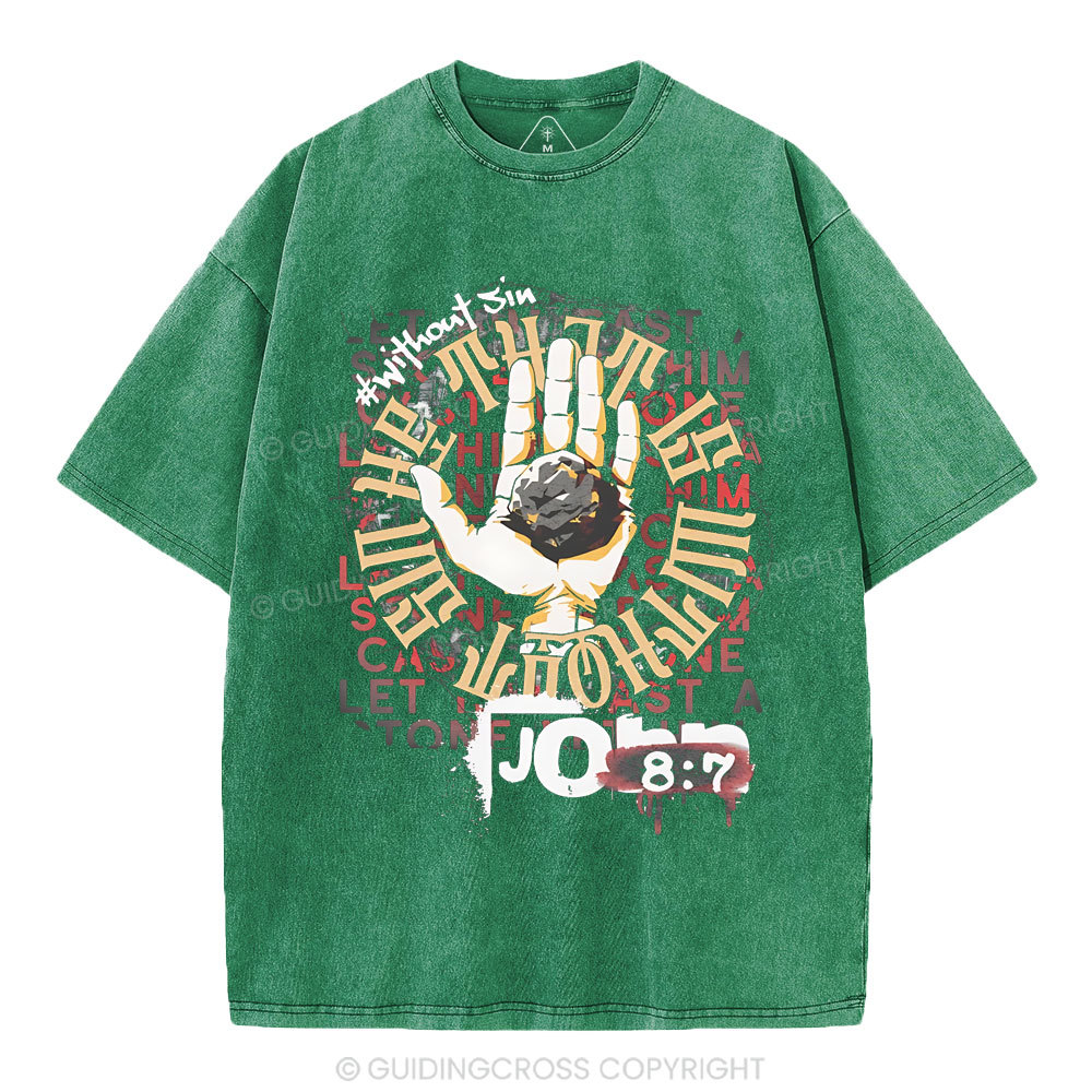 Without Sin Christian Washed T-Shirt