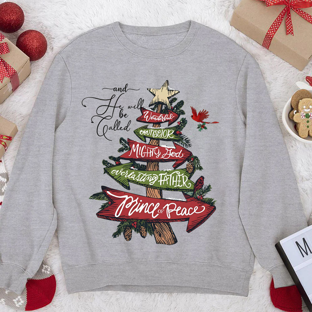 Wonderful Christmas Christian Sweatshirt