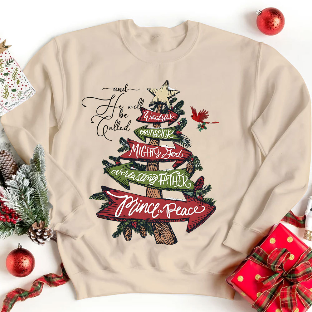 Wonderful Christmas Christian Sweatshirt