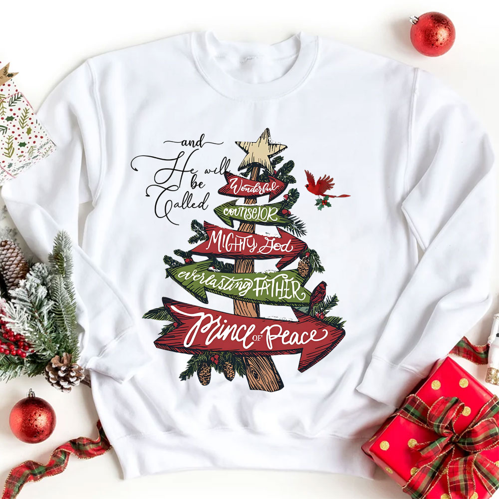Wonderful Christmas Christian Sweatshirt