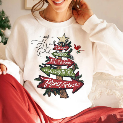 Wonderful Christmas Christian Sweatshirt