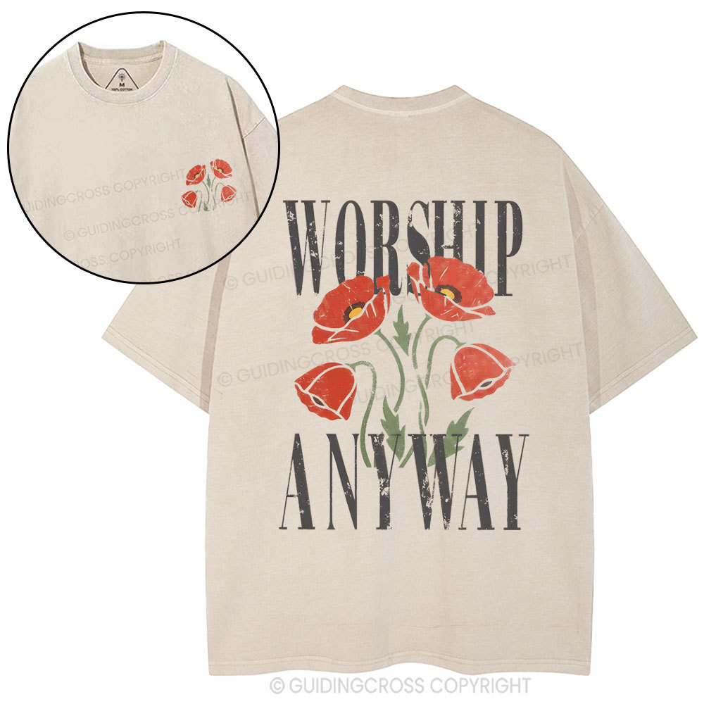 New-Sample Christian Washed T-Shirt Sale - GuidingCross
