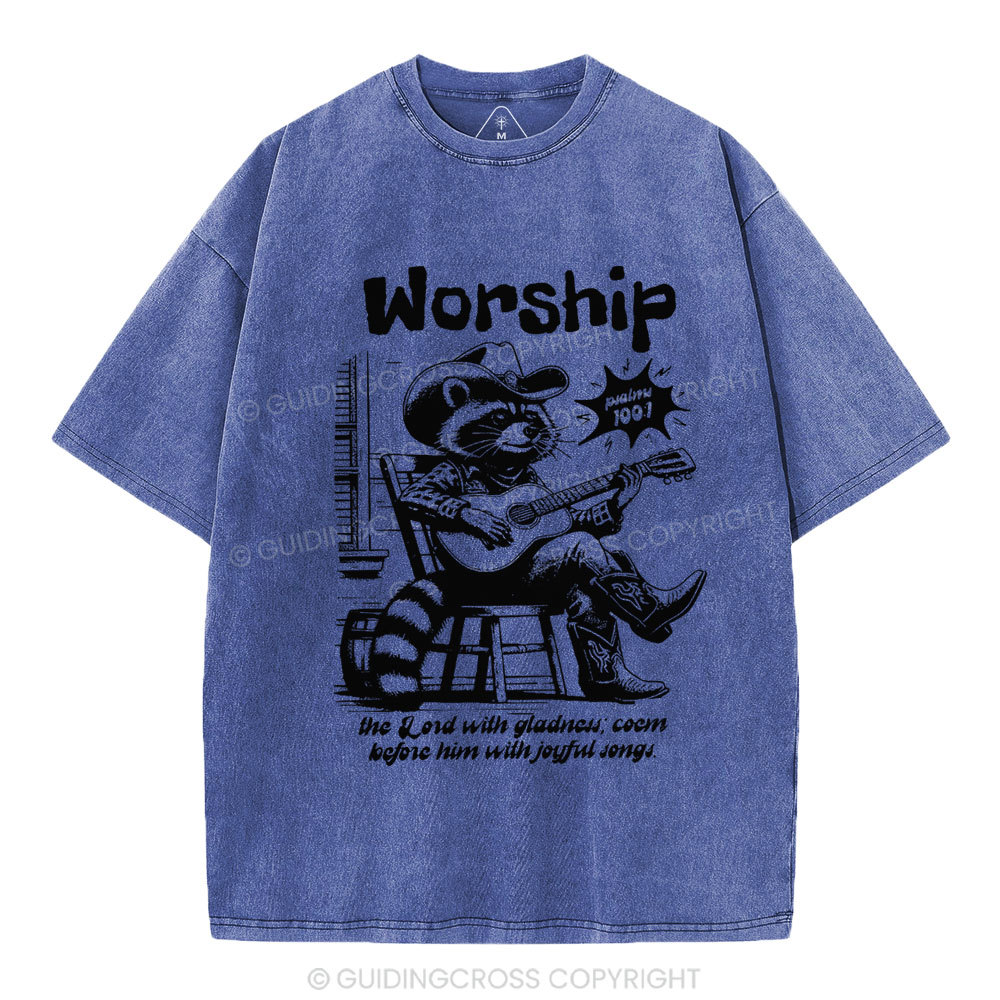 Worship Chirstian Washed T-Shirt
