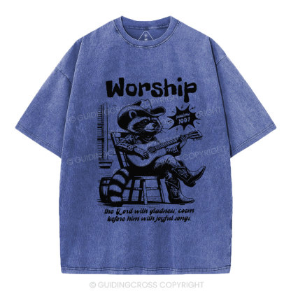 Worship Chirstian Washed T-Shirt