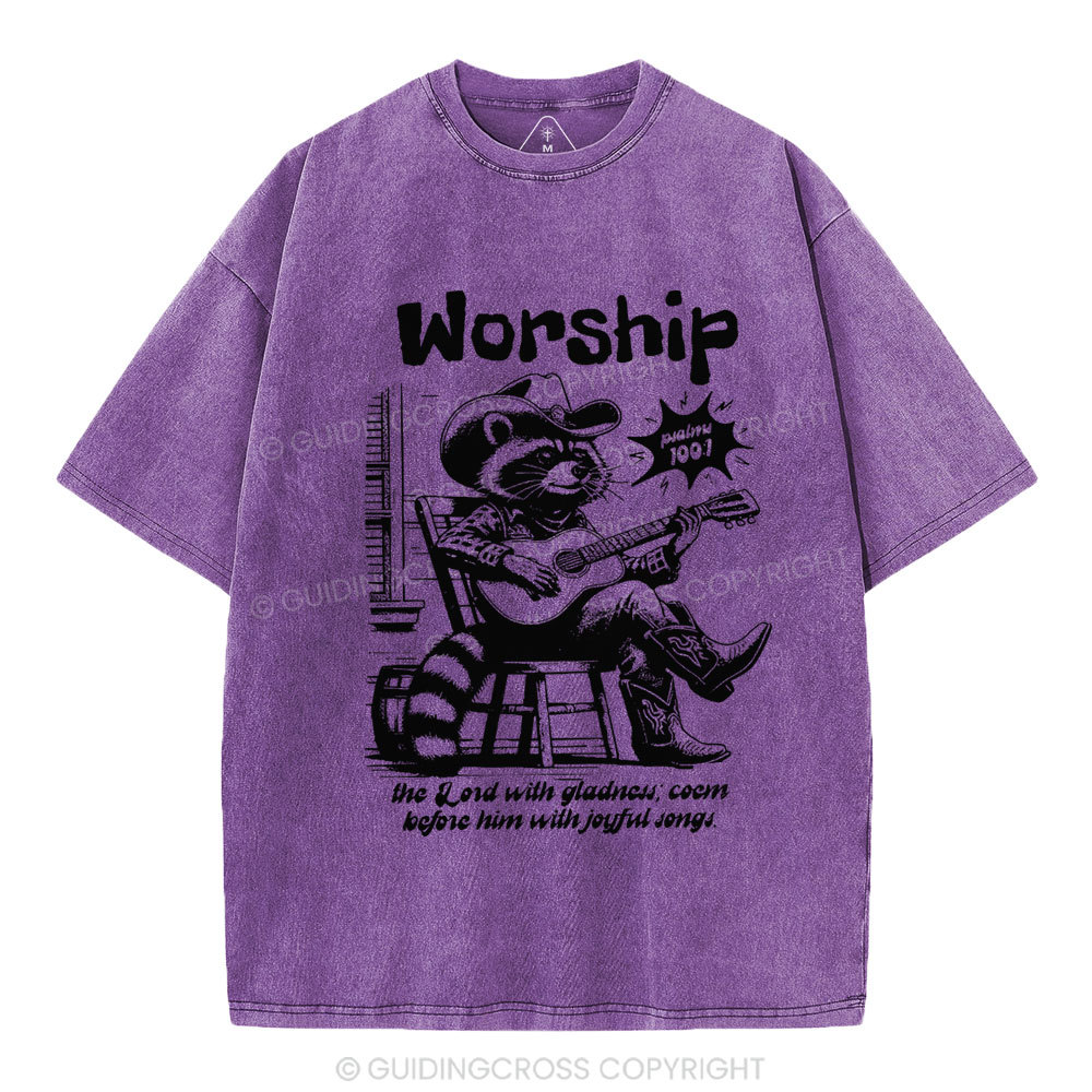 Worship Chirstian Washed T-Shirt