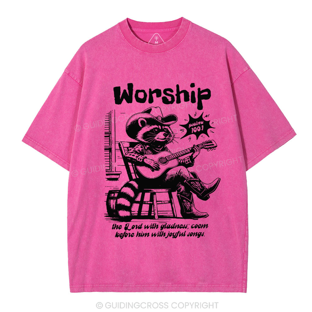 Worship Chirstian Washed T-Shirt