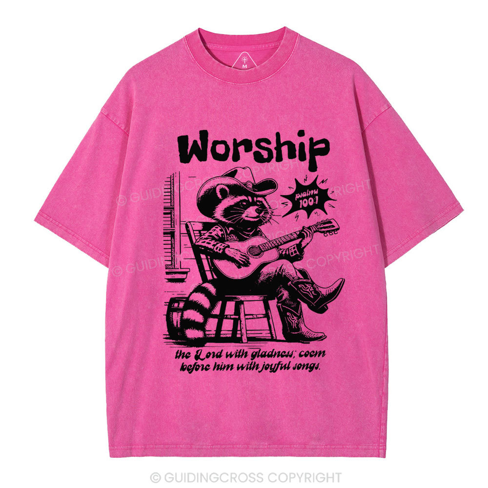 Worship Chirstian Washed T-Shirt