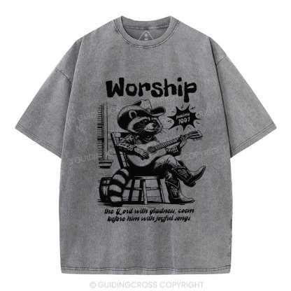 Worship Chirstian Washed T-Shirt