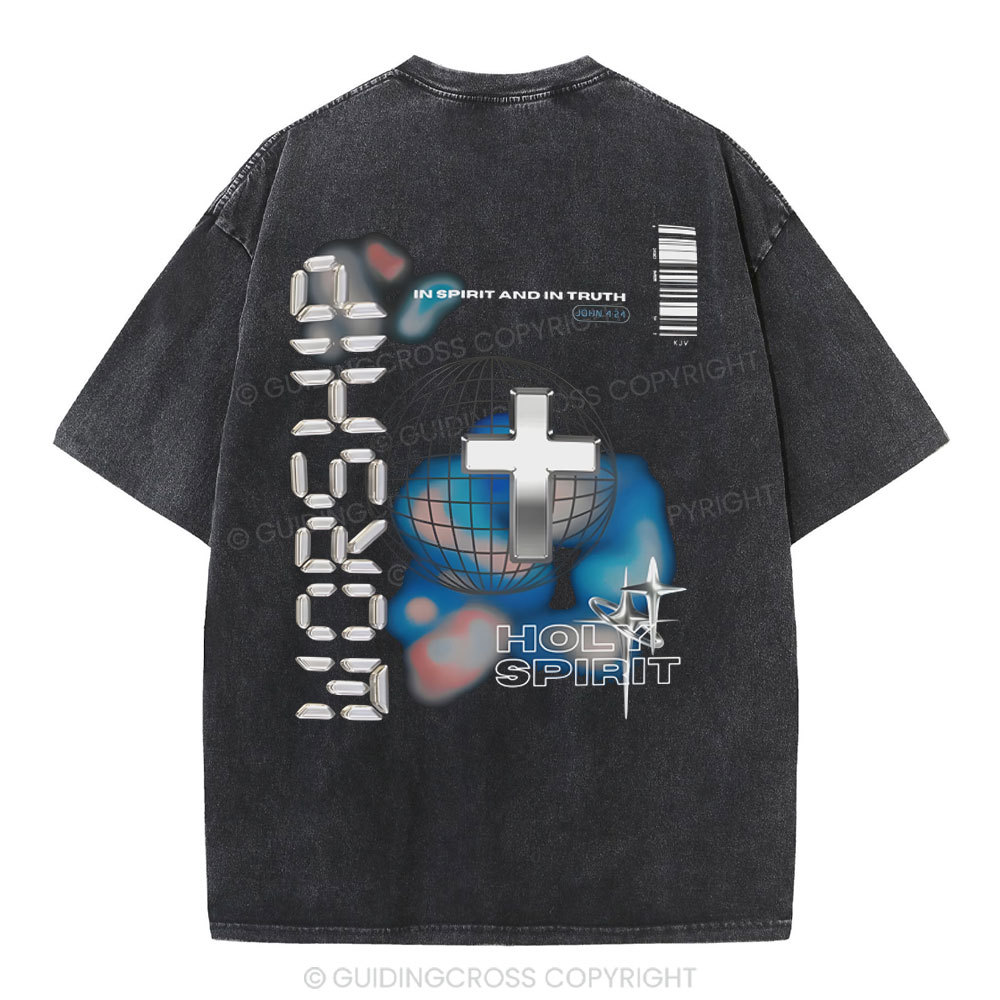 sample washed T-Shirt Sale - GuidingCross