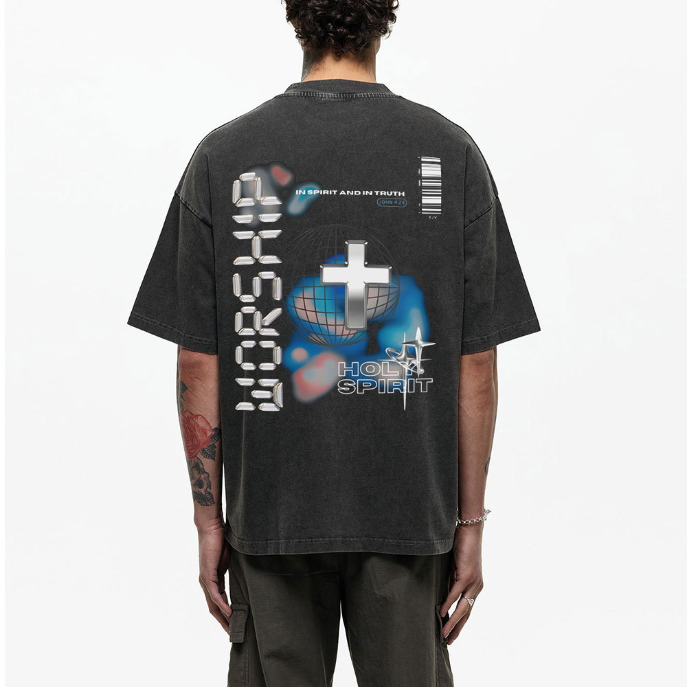 Worship Christian Washed T-Shirt