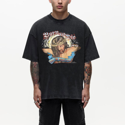 Worship Christian Washed T-Shirt