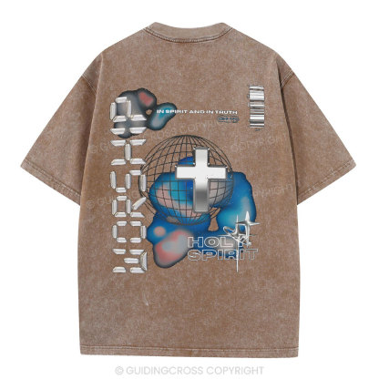 Worship Christian Washed T-Shirt