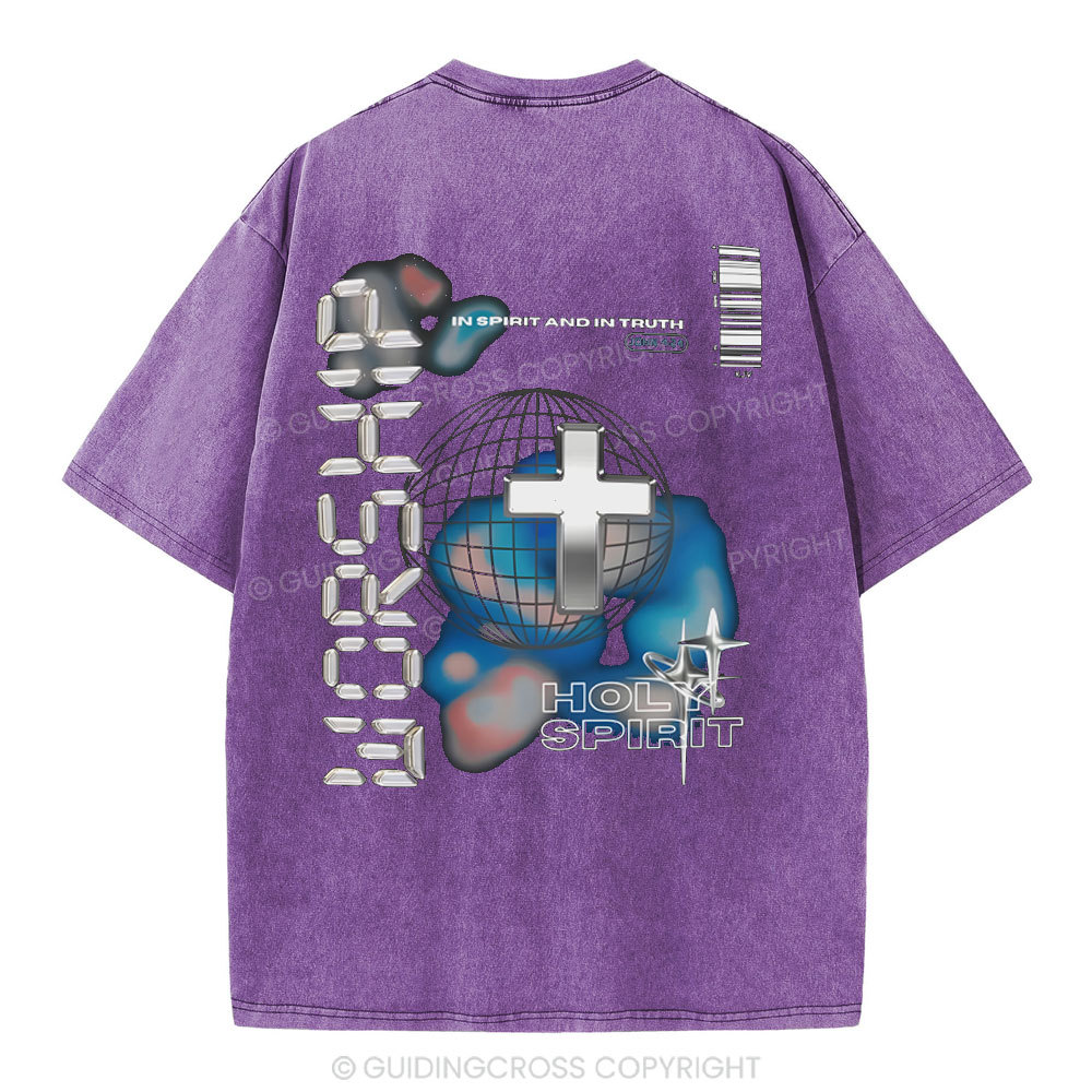 Worship Christian Washed T-Shirt