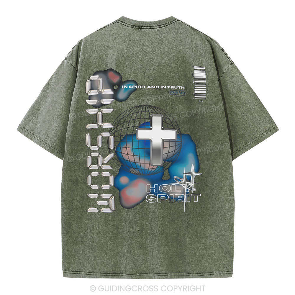 Worship Christian Washed T-Shirt