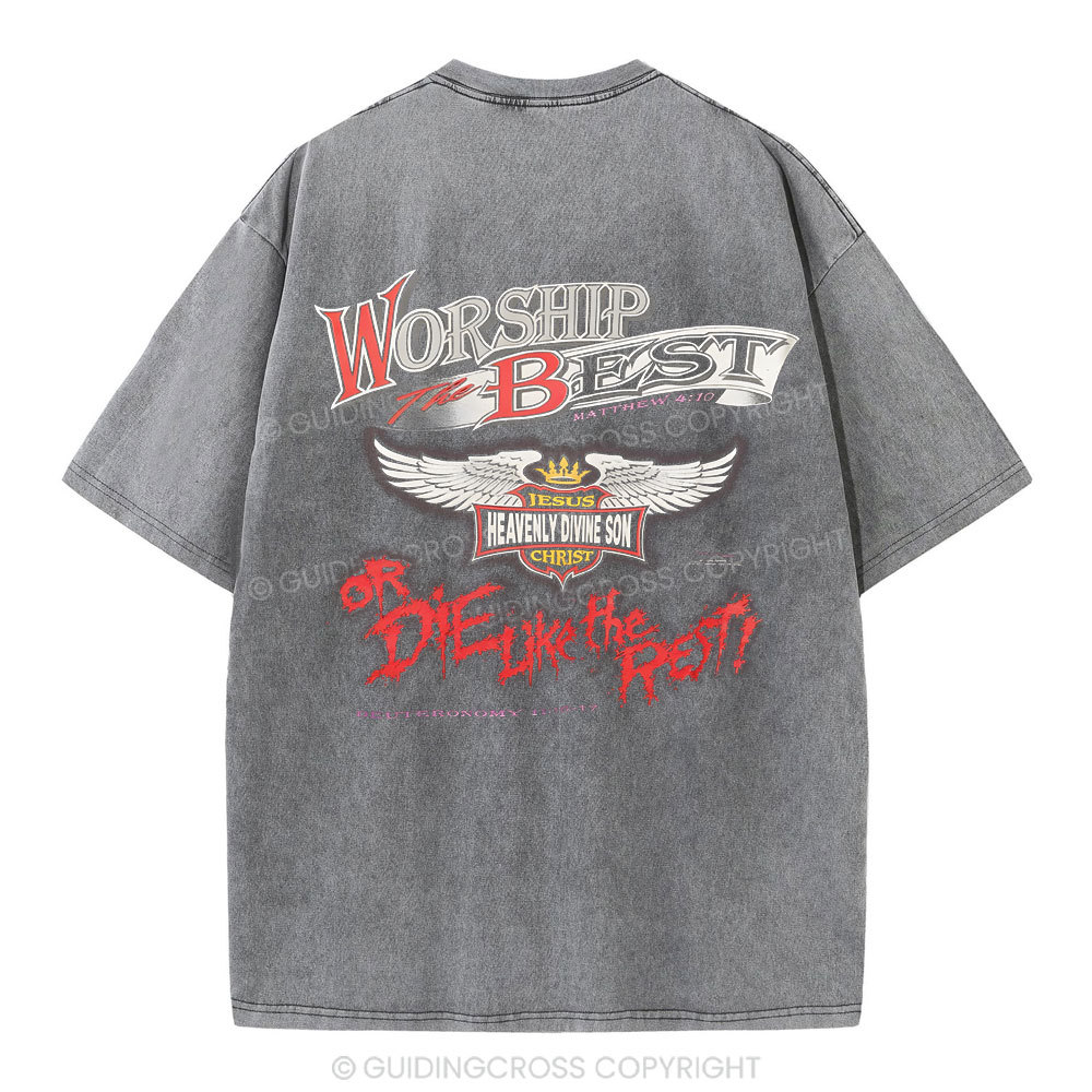 Worship Christian Washed T-Shirt