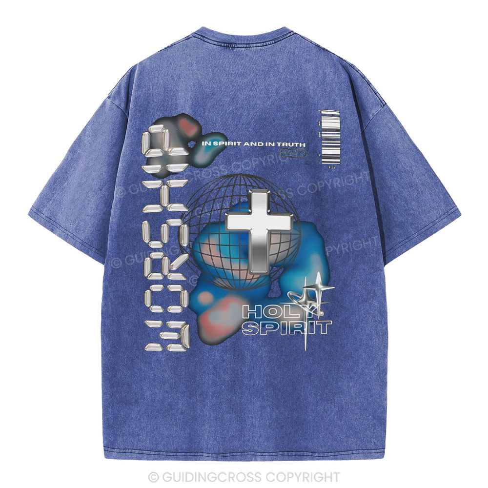 Worship Christian Washed T-Shirt