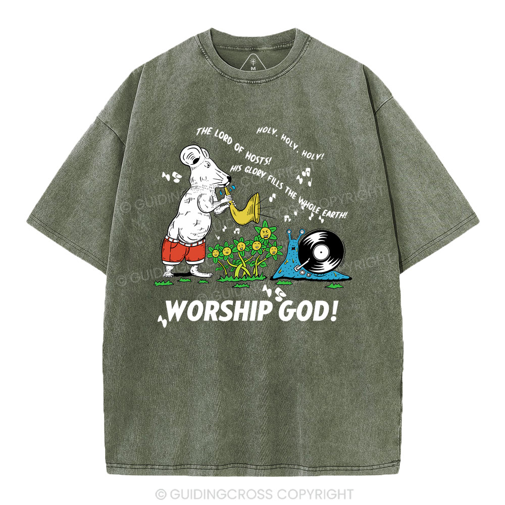 New-Sample Christian Washed T-Shirt Sale - GuidingCross