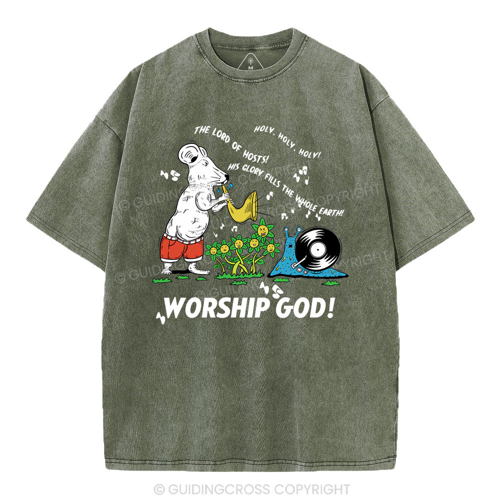 New-Sample Christian Washed T-Shirt Sale - GuidingCross