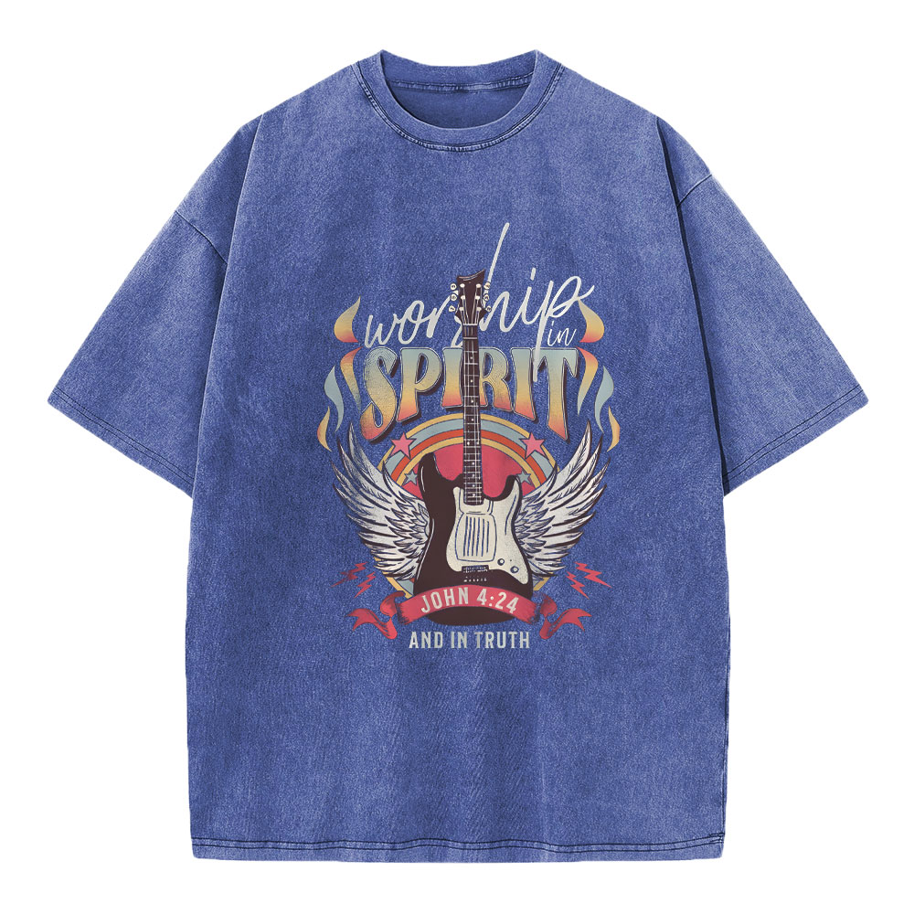 Worship In Spirit And In Truth Christian T-Shirt