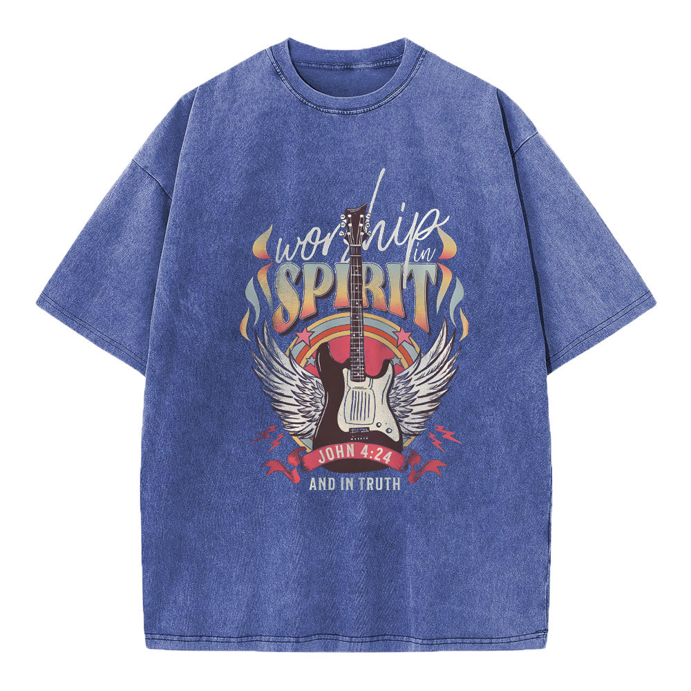 Worship In Spirit And In Truth Christian T-Shirt