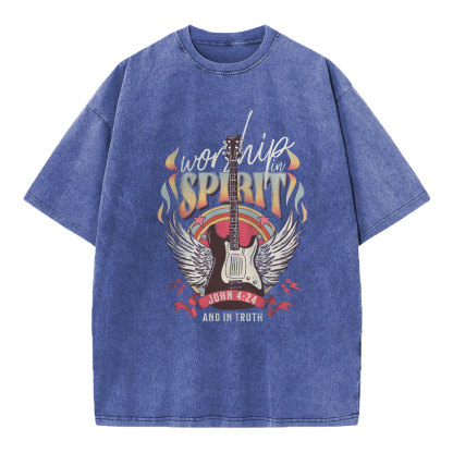 Worship In Spirit And In Truth Christian T-Shirt