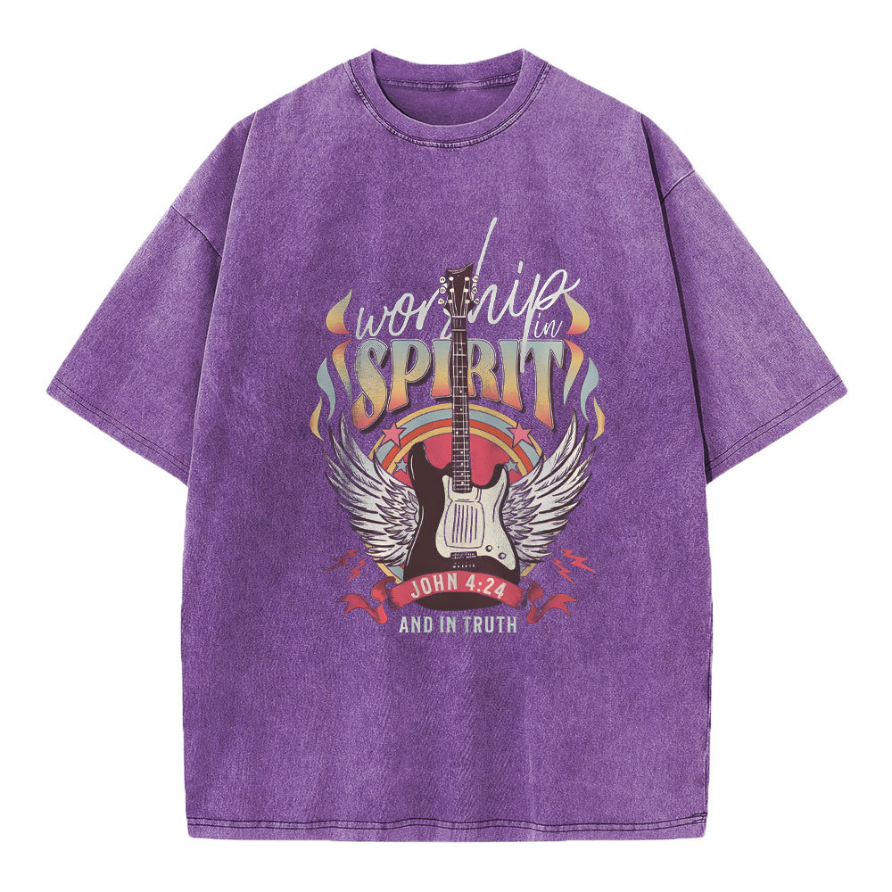 Worship In Spirit And In Truth Christian T-Shirt