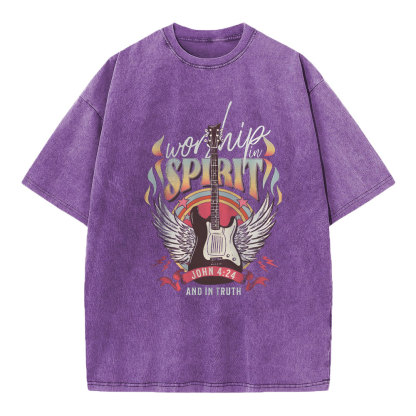 Worship In Spirit And In Truth Christian T-Shirt