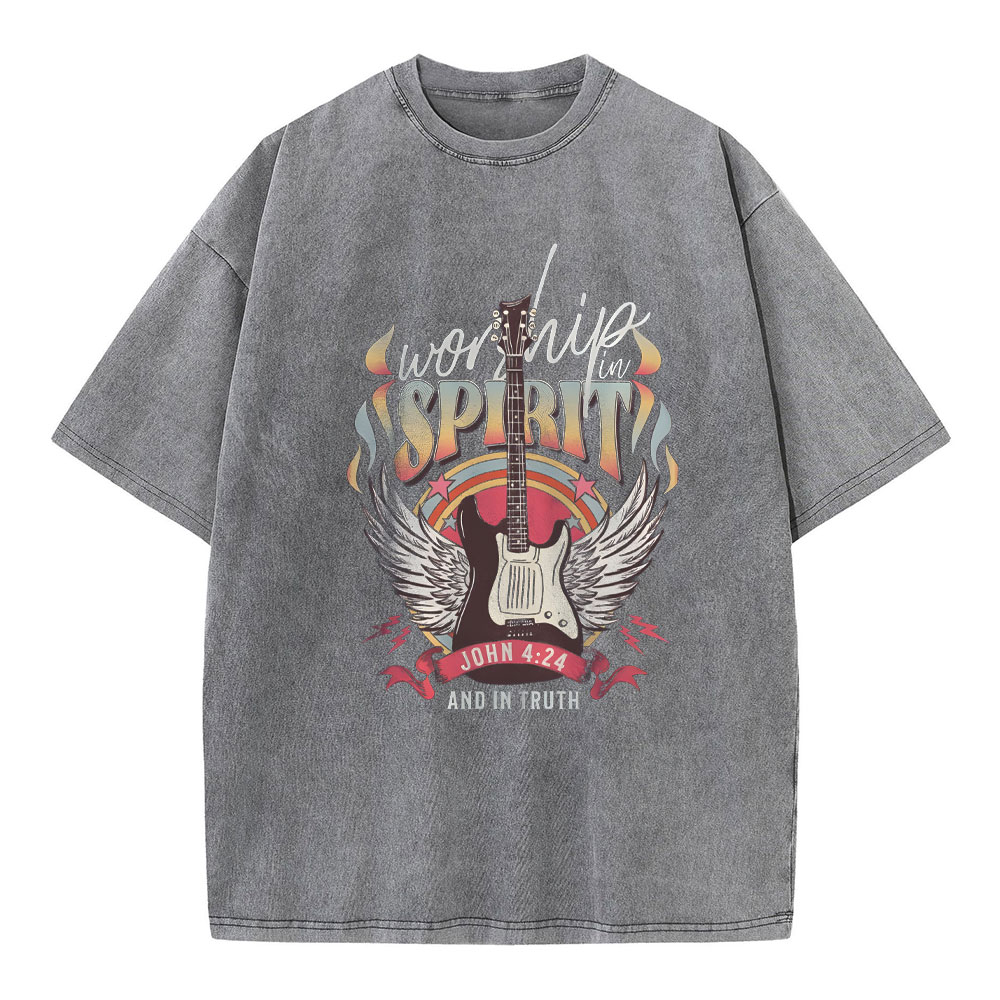 Worship In Spirit And In Truth Christian T-Shirt