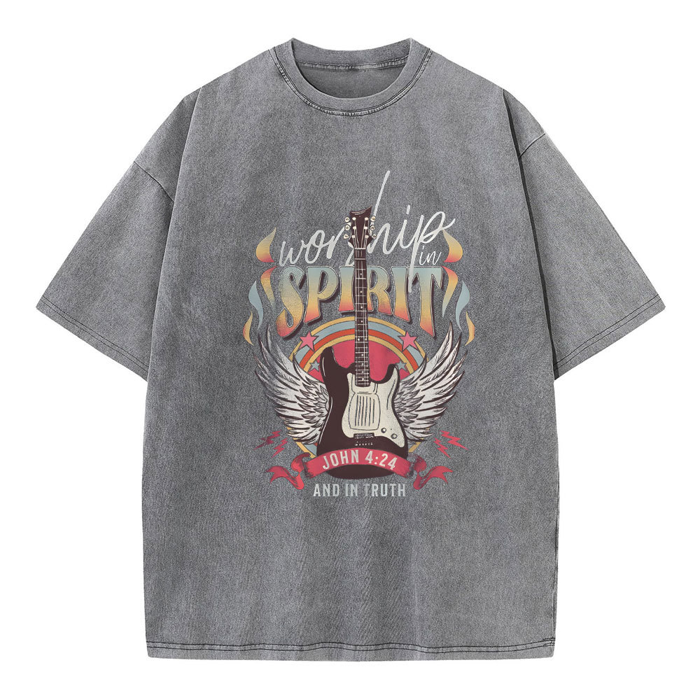 Worship In Spirit And In Truth Christian T-Shirt