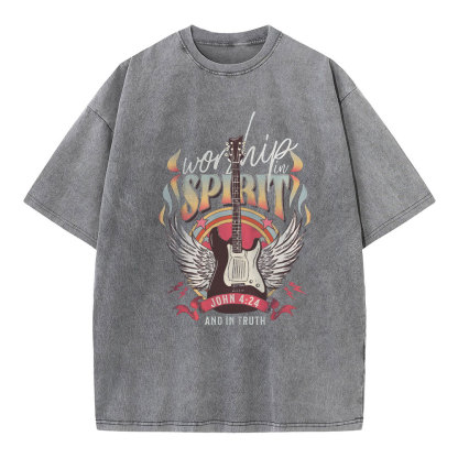 Worship In Spirit And In Truth Christian T-Shirt