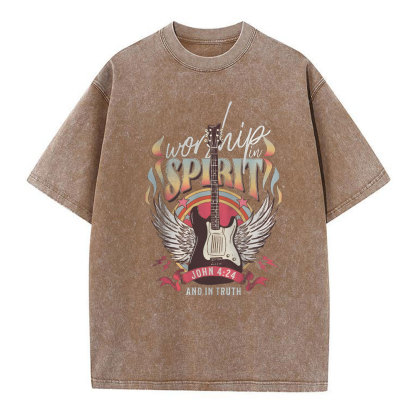 Worship In Spirit And In Truth Christian T-Shirt