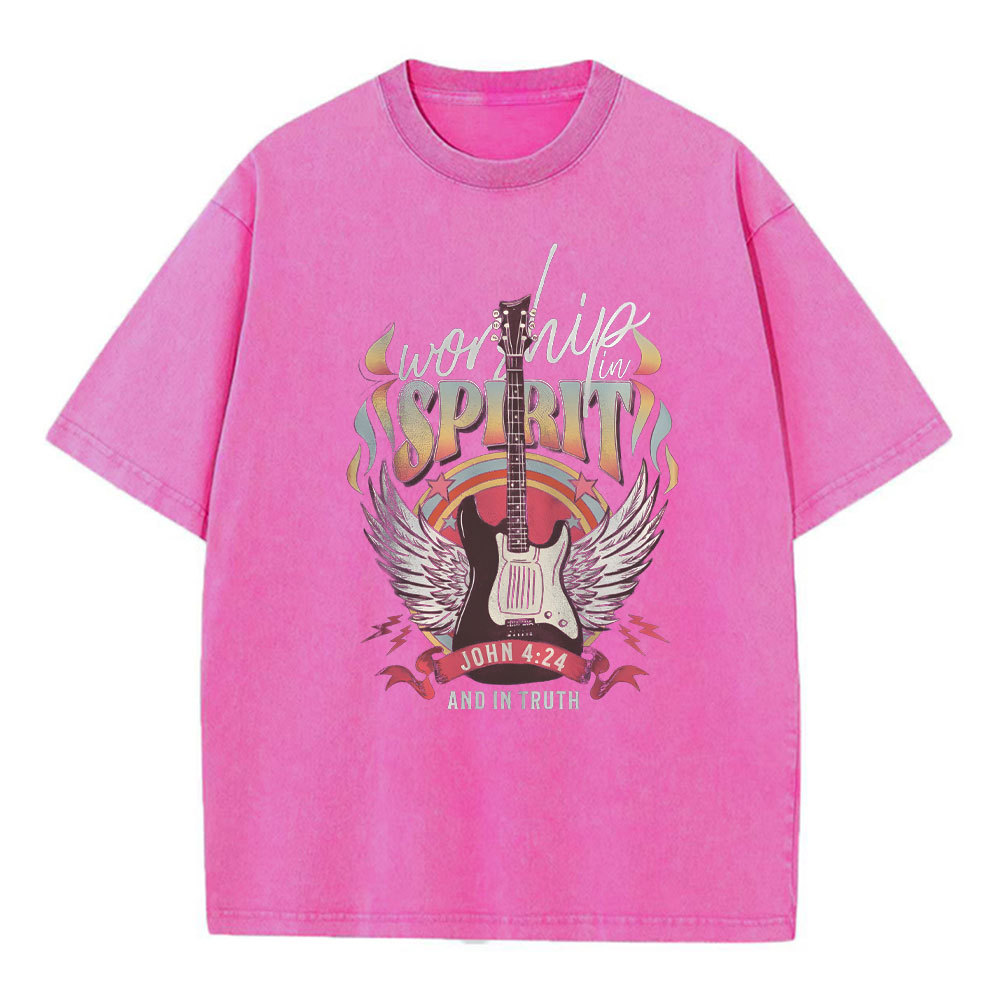 Worship In Spirit And In Truth Christian T-Shirt