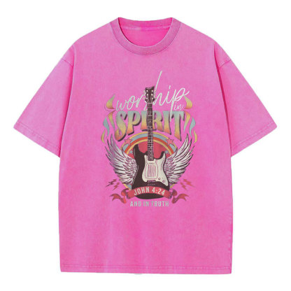 Worship In Spirit And In Truth Christian T-Shirt