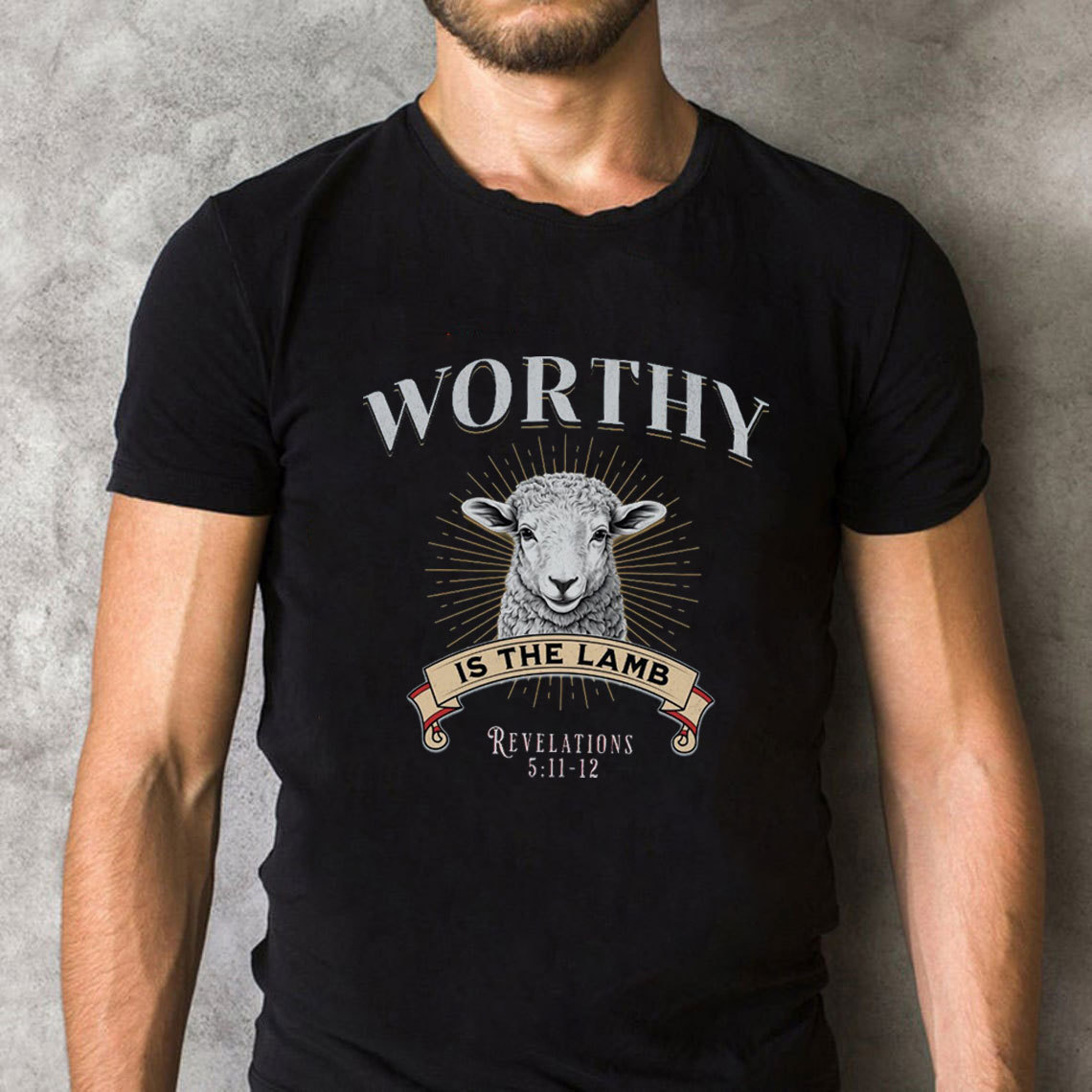 Worthy Is The Lamb Christian T-Shirt