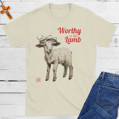 Worthy Is The Lamb Christian T-Shirt