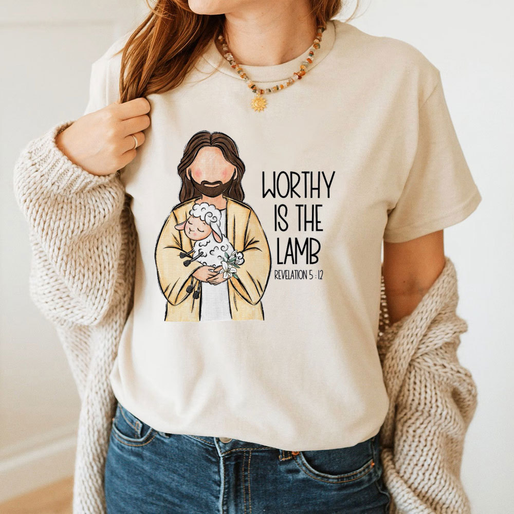 Worthy Is The Lamb Christian T-Shirt