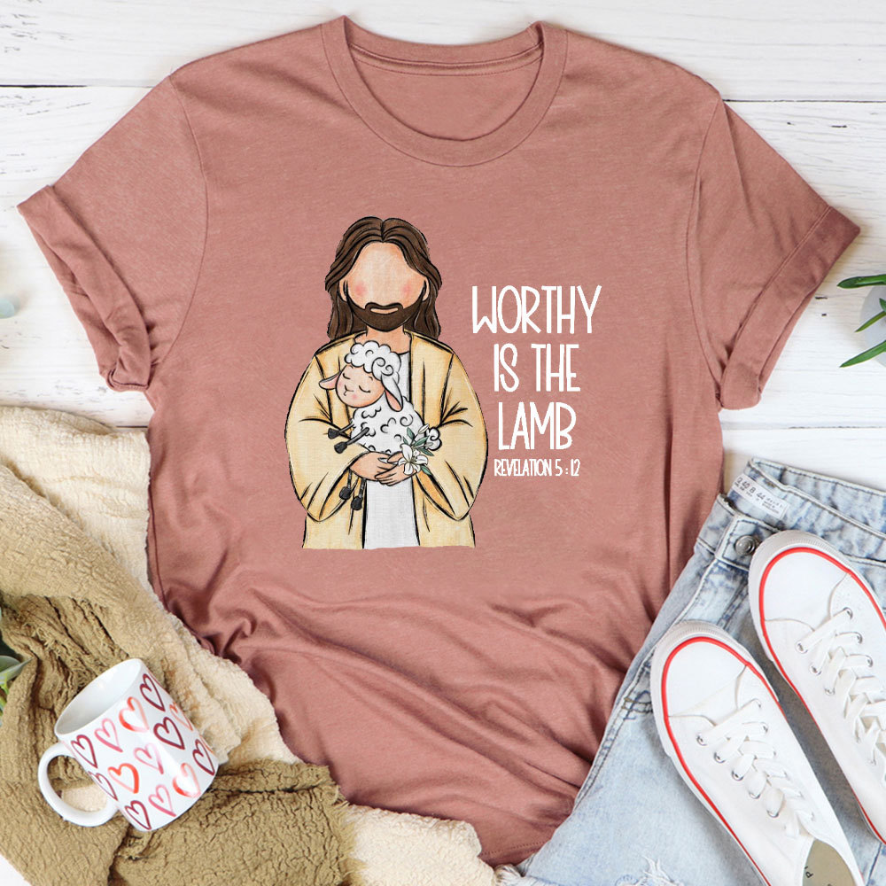 Worthy Is The Lamb Christian T-Shirt