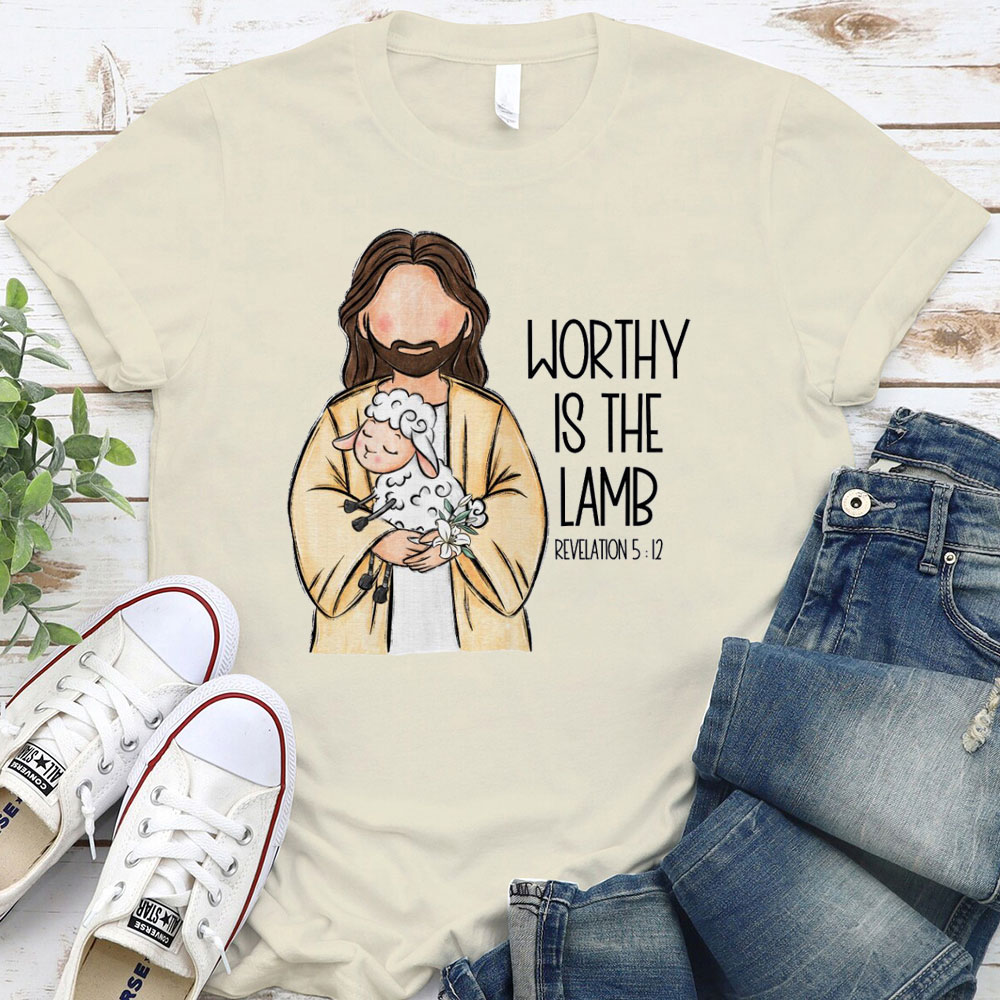 Worthy Is The Lamb Christian T-Shirt