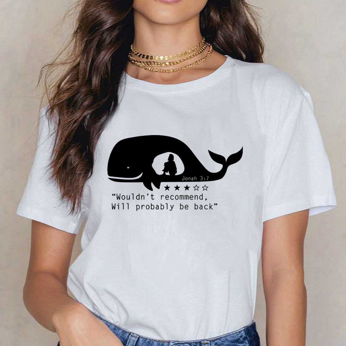 Wouldn't Recommed Will Probably Be Back Christian T-Shirt