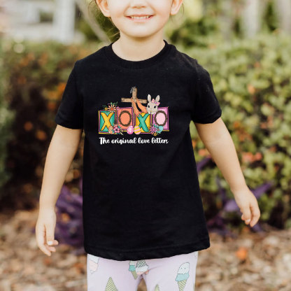XOXO Christian Religious Easter Kids T-Shirt