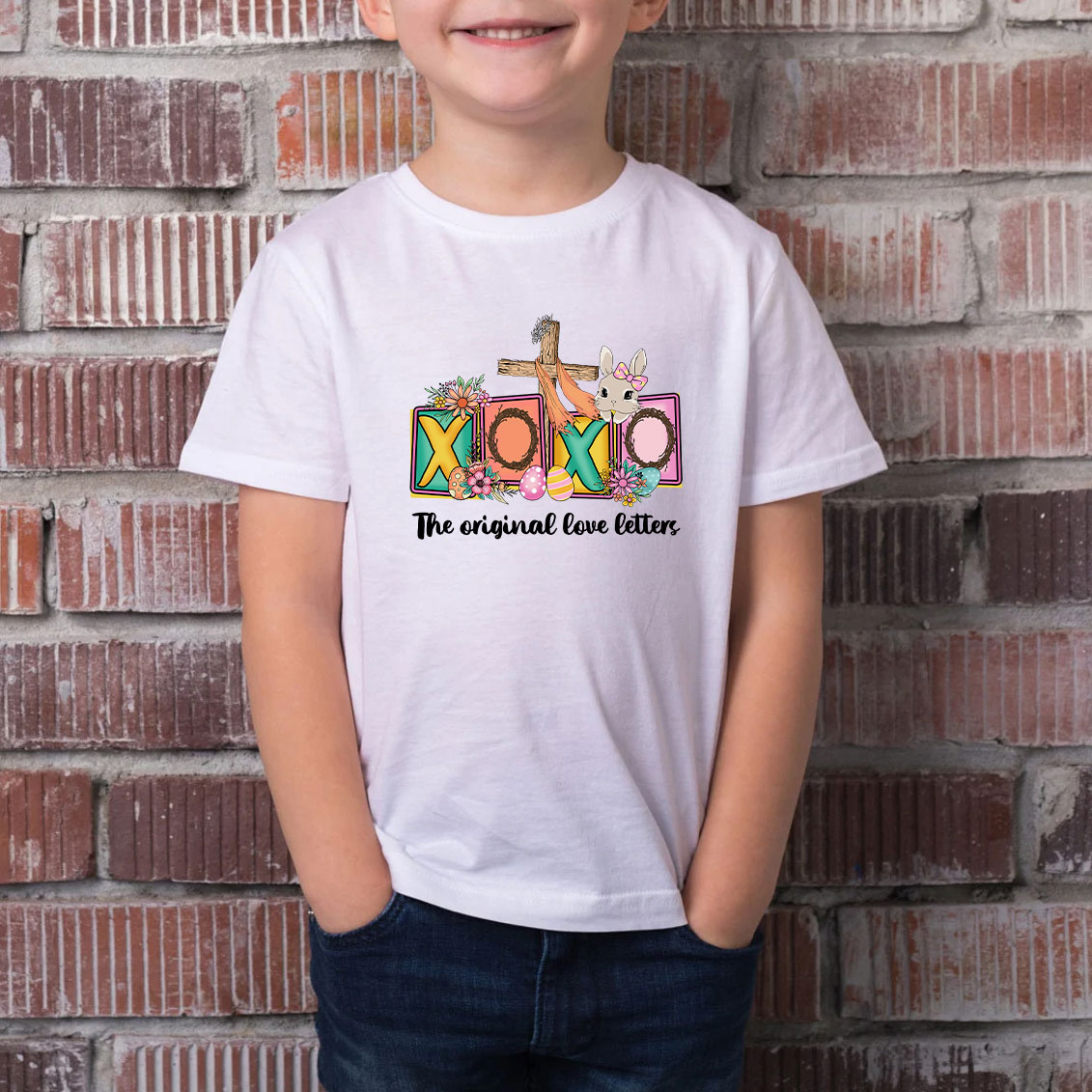 XOXO Christian Religious Easter Kids T-Shirt