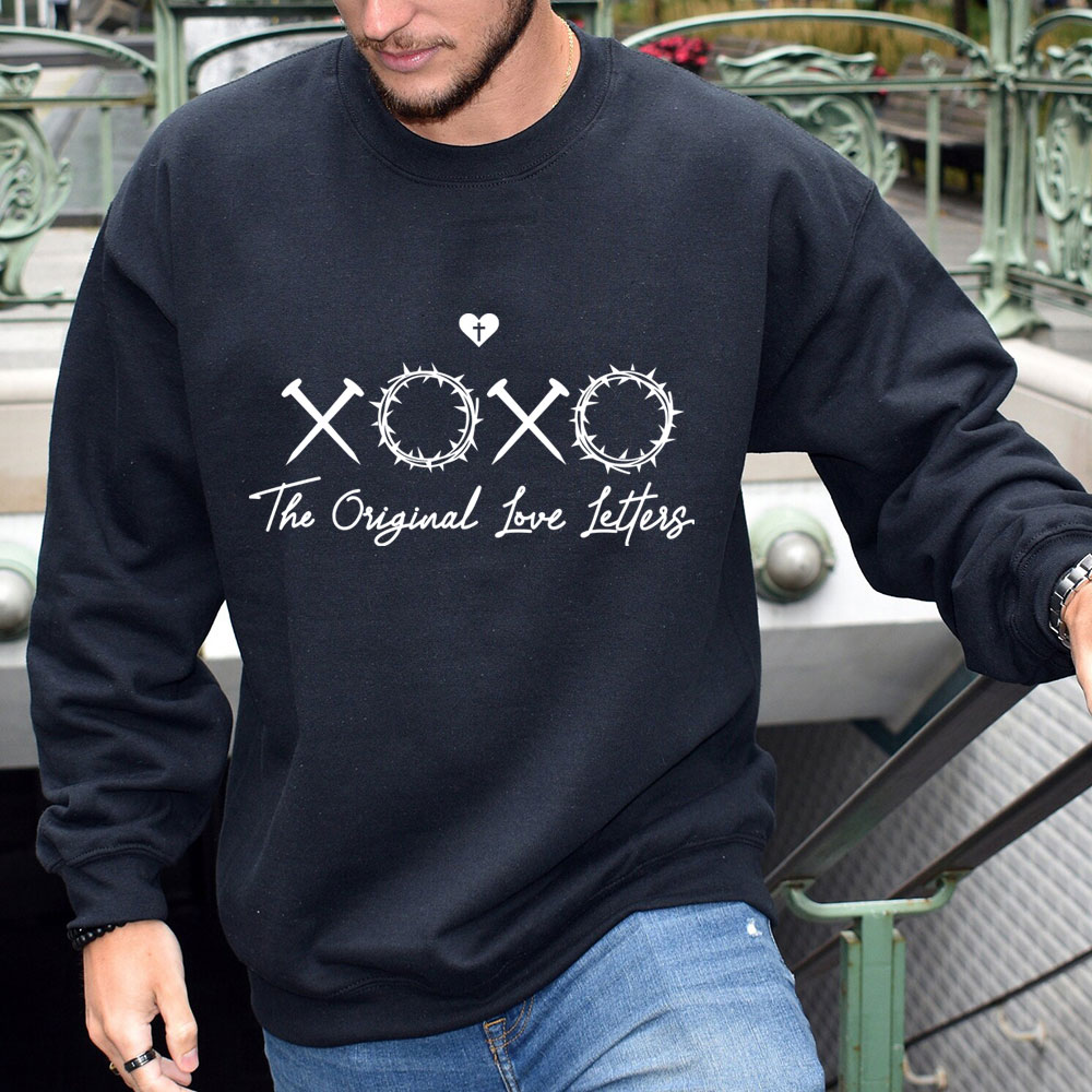XOXO The Original Love Letters Christian Sweatshirt